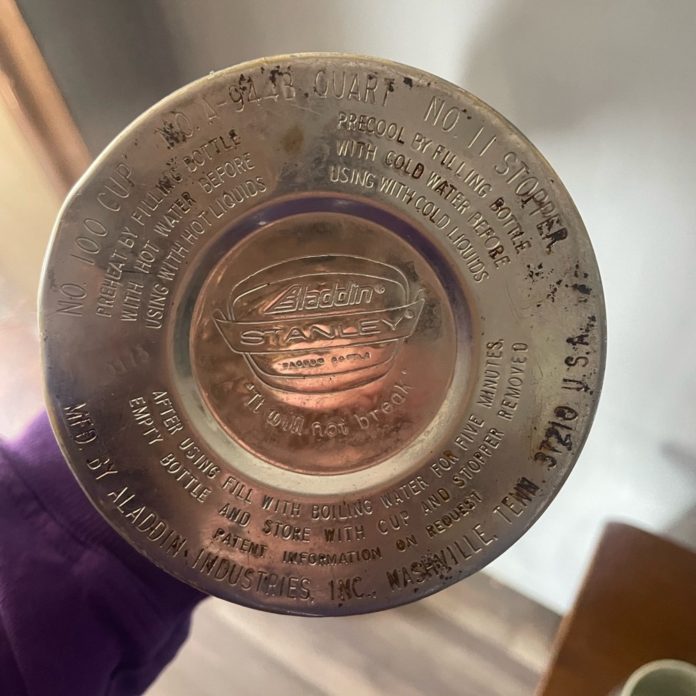 Stanley Aladdin thermo